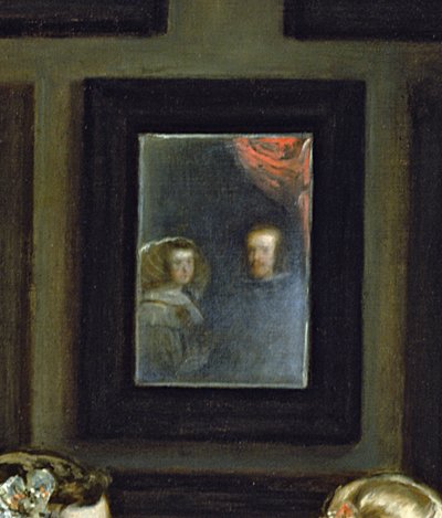 Las Meninas or The Family of Philip IV (detail) by Diego Velázquez
